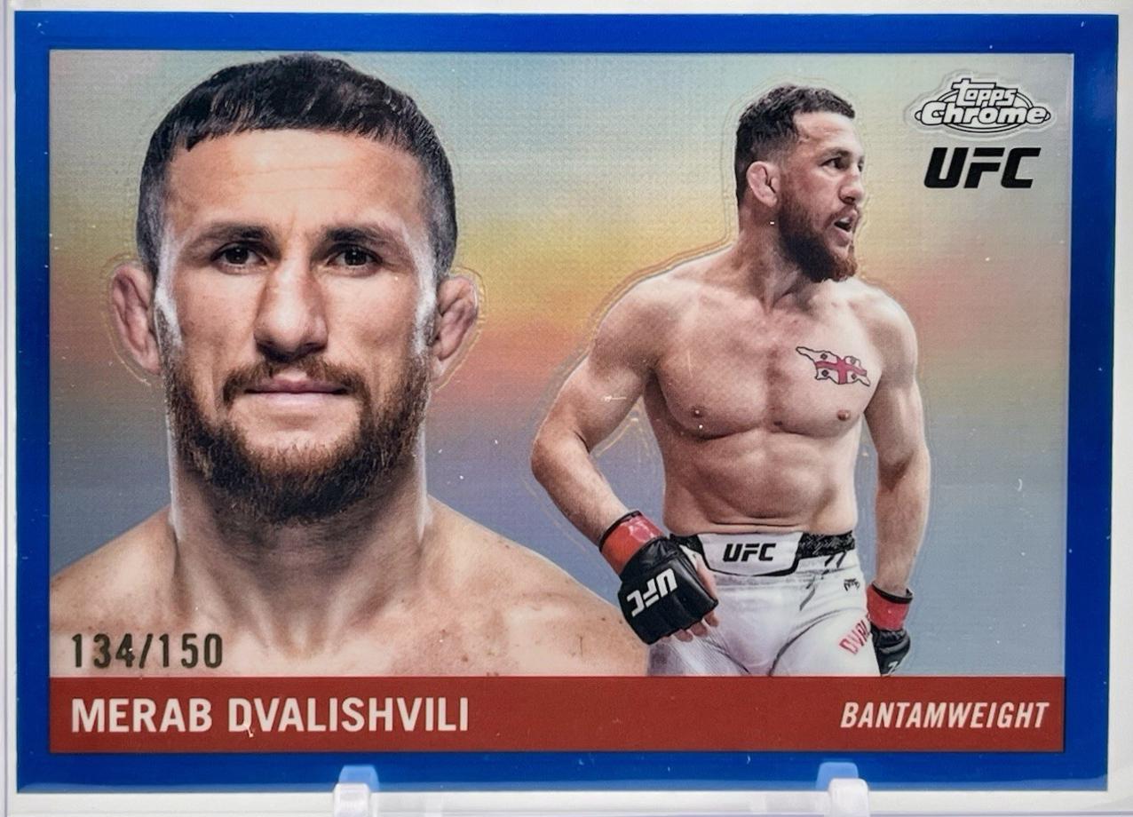 Merab Dvalishvili [Blue Refractor] #55T-16