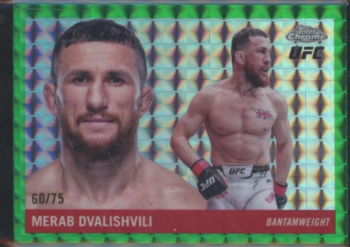 Merab Dvalishvili [Geometric Green Refractor] #55T-16
