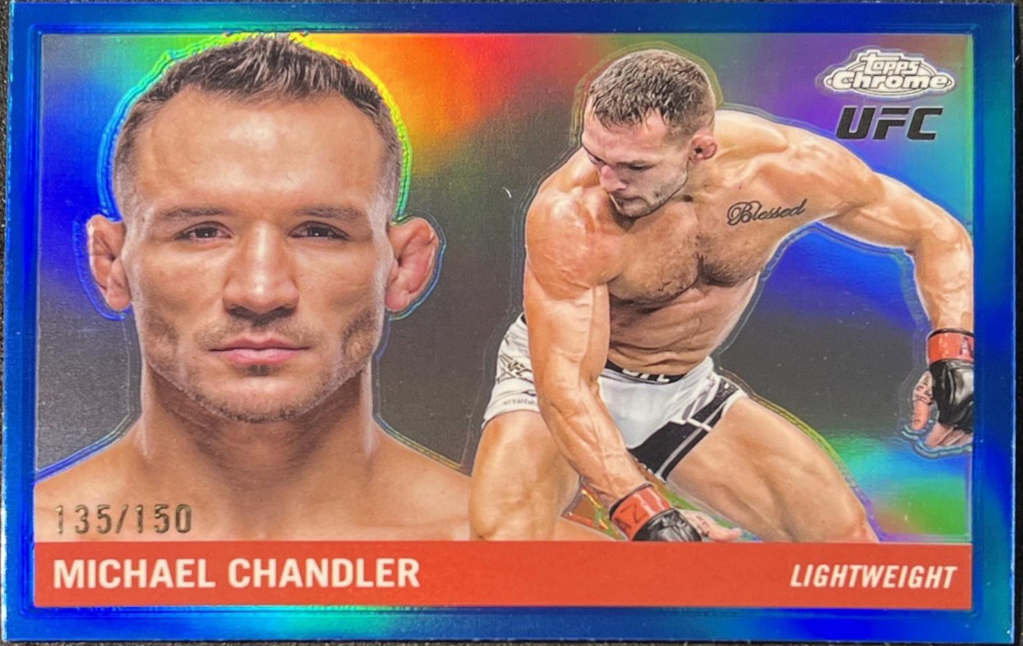 Michael Chandler [Blue Refractor] #55T-13