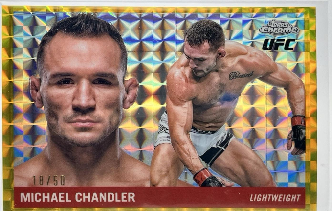 Michael Chandler [Geometric Gold Refractor] #55T-13