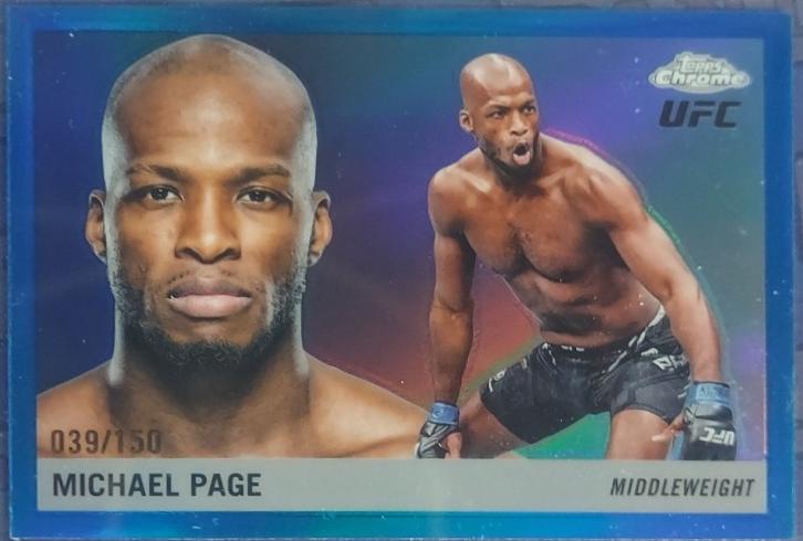 Michael Page [Blue Refractor] #55T-20