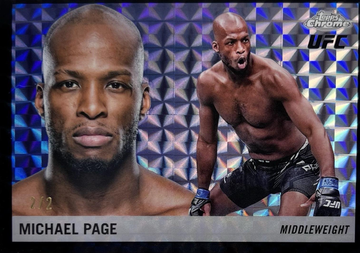 Michael Page [Geometric Black Refractor] #55T-20