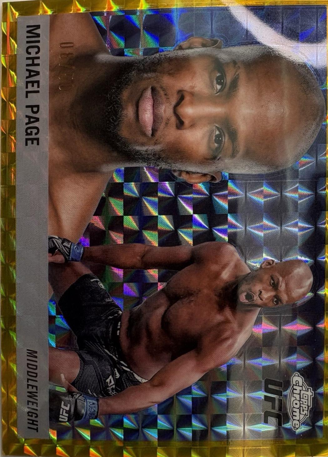 Michael Page [Geometric Gold Refractor] #55T-20