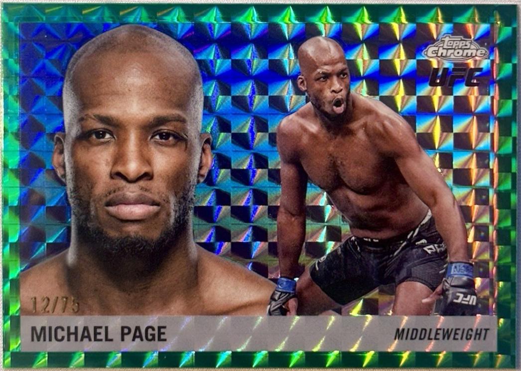 Michael Page [Geometric Green Refractor] #55T-20