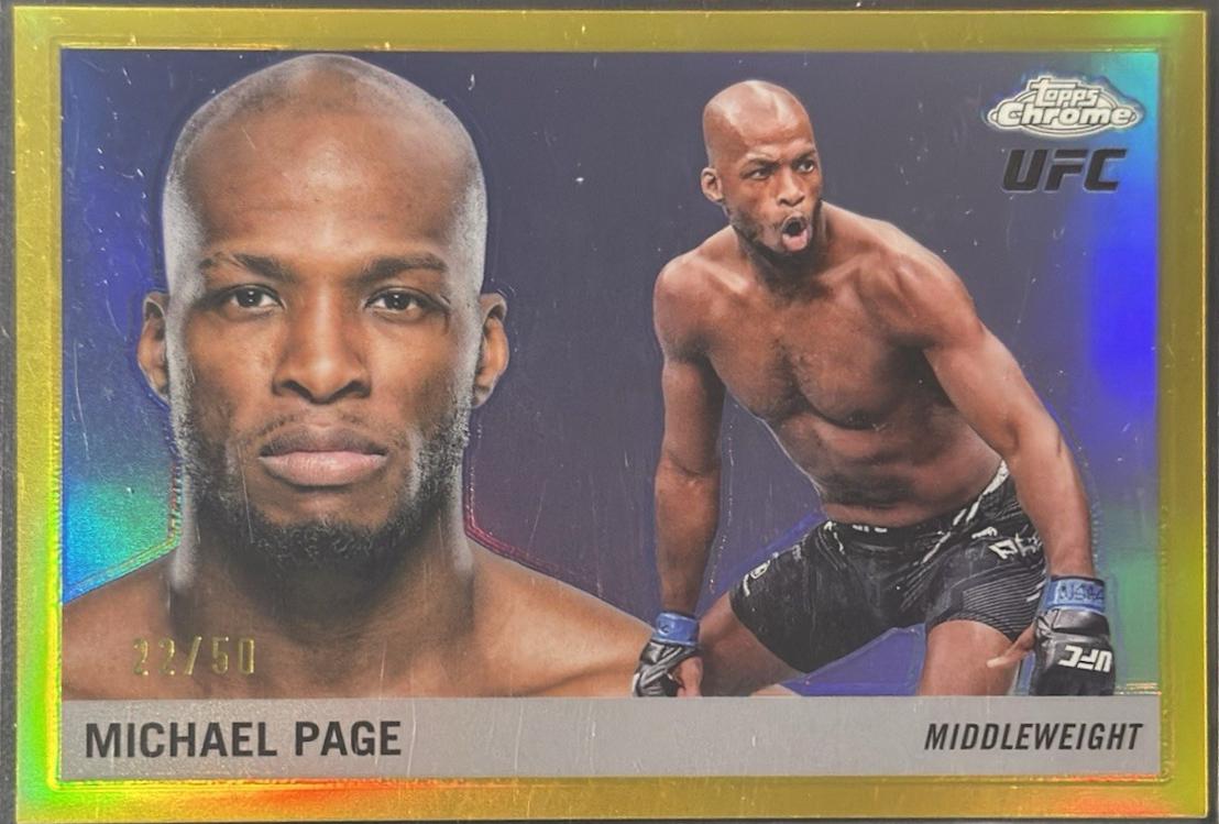 Michael Page [Gold Refractor] #55T-20