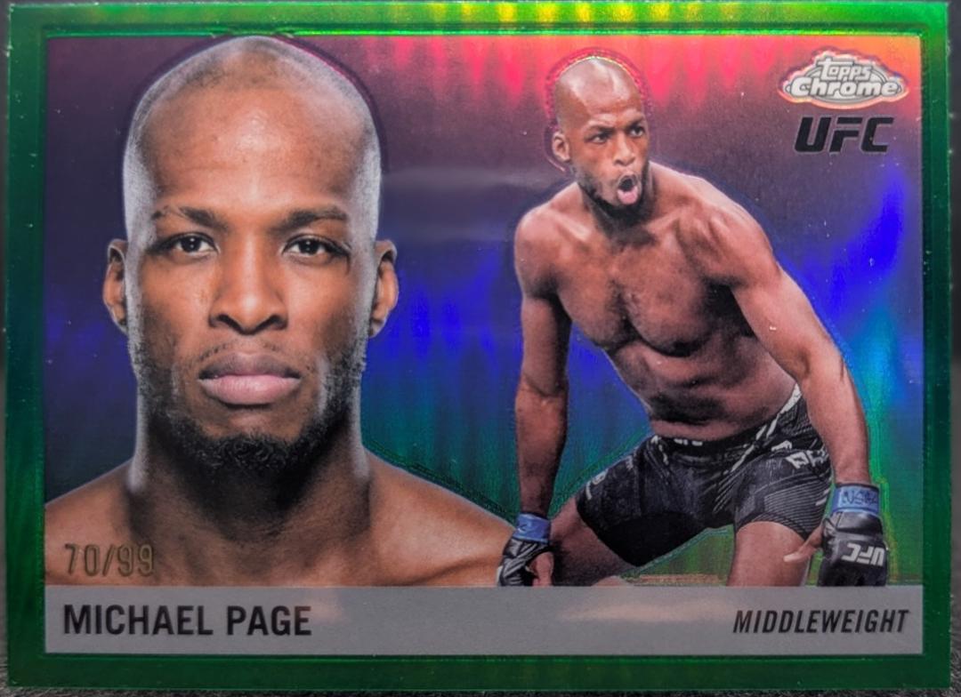 Michael Page [Green Refractor] #55T-20