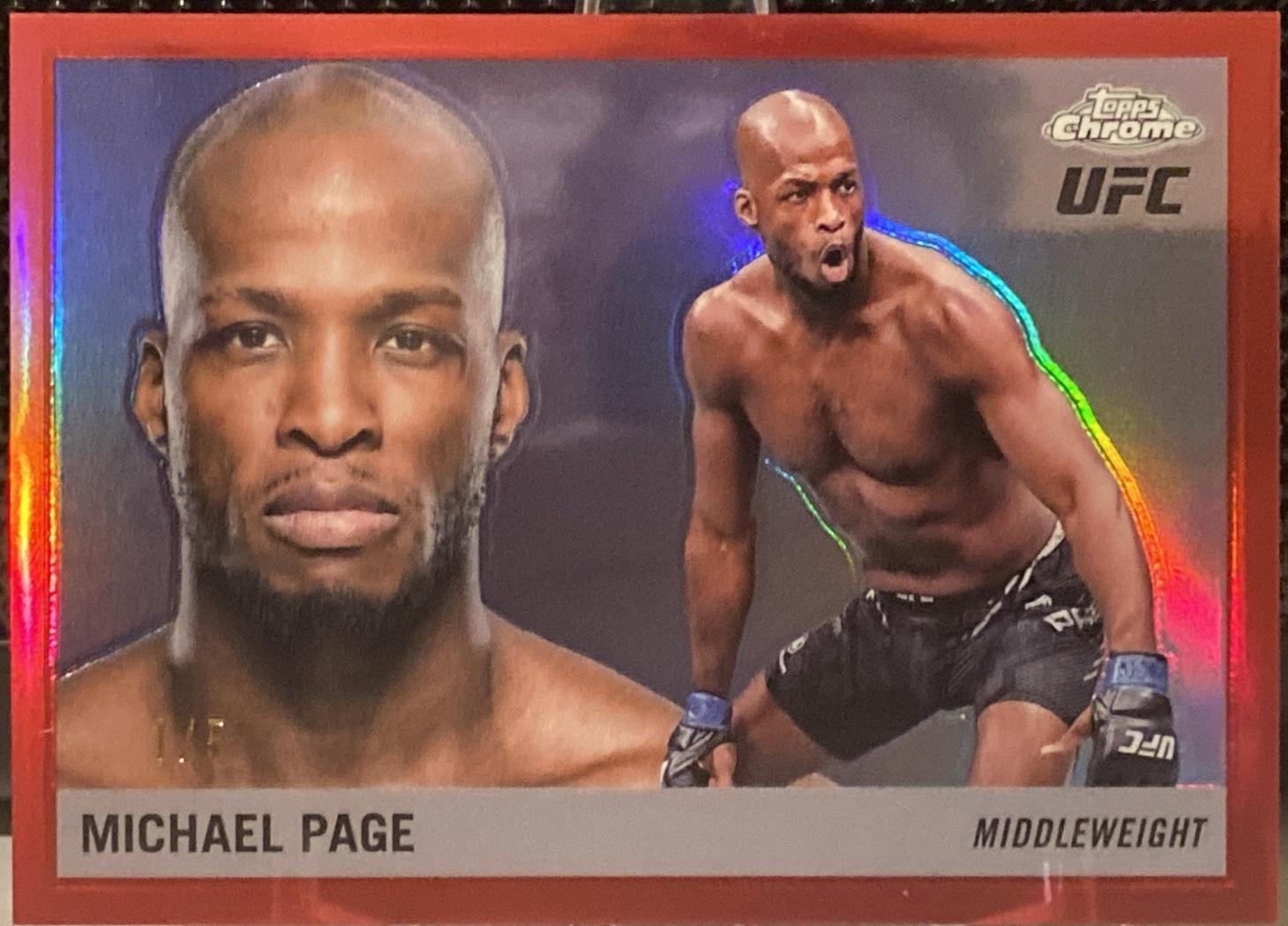 Michael Page [Red Refractor] #55T-20
