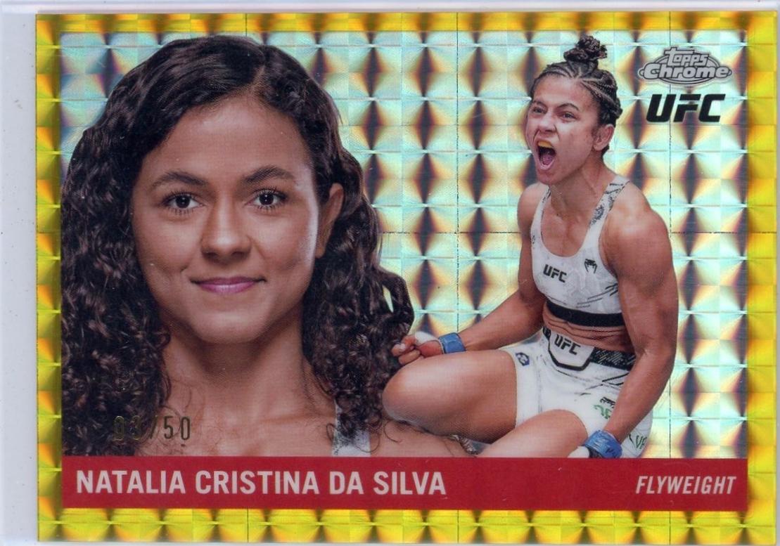 Natalia Cristina da Silva [Geometric Gold Refractor] #55T-5