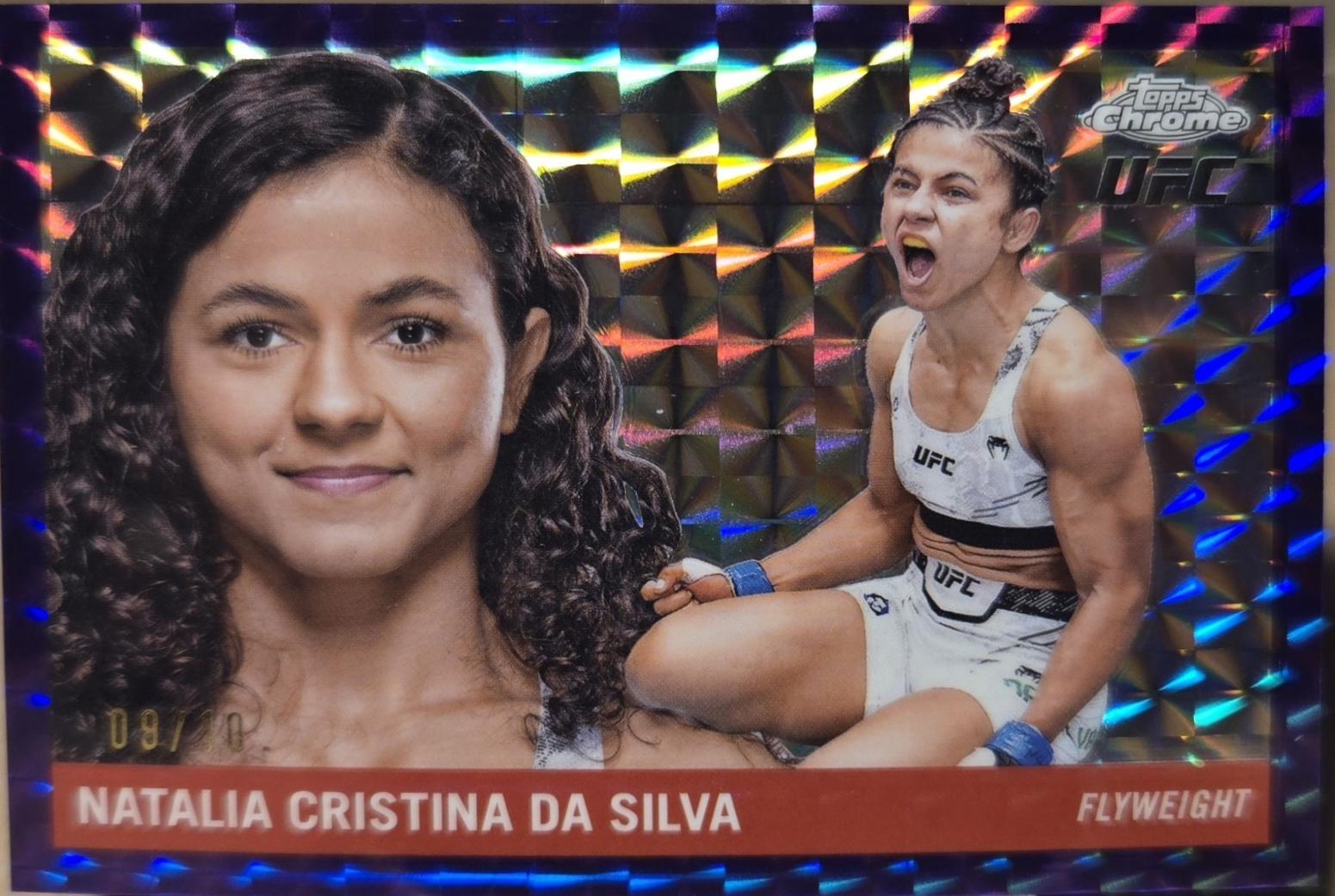 Natalia Cristina da Silva [Geometric Purple Refractor] #55T-5