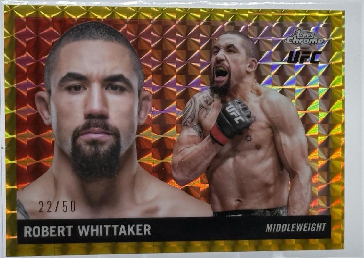 Robert Whittaker [Geometric Gold Refractor] #55T-10