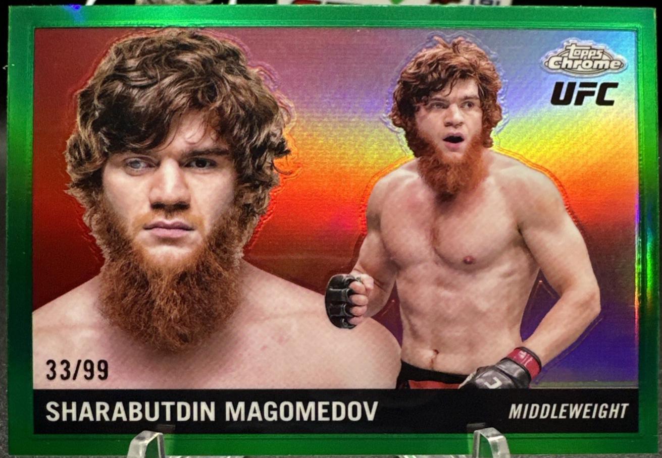 Sharabutdin Magomedov [Green Refractor] #55T-19