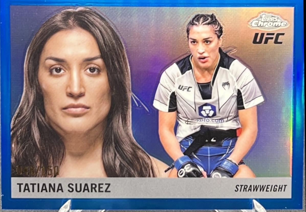 Tatiana Suarez [Blue Refractor] #55T-3