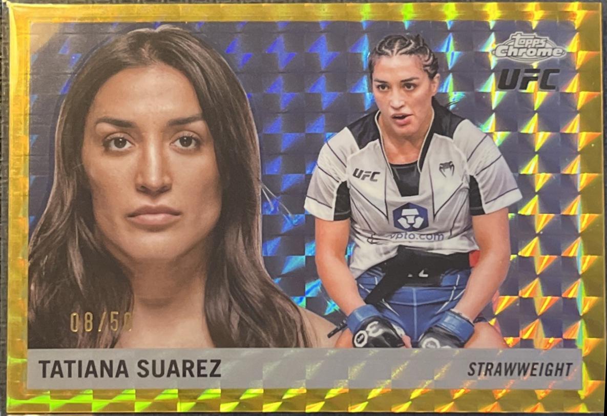Tatiana Suarez [Geometric Gold Refractor] #55T-3