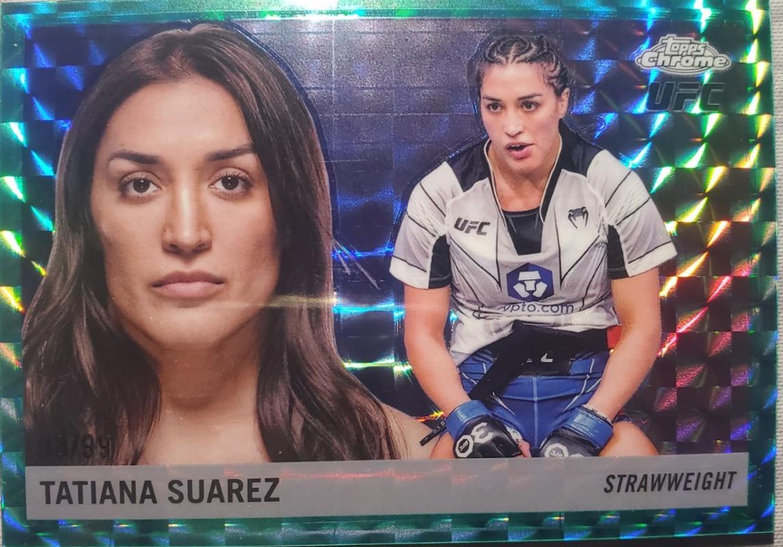 Tatiana Suarez [Geometric Purple Refractor] #55T-3