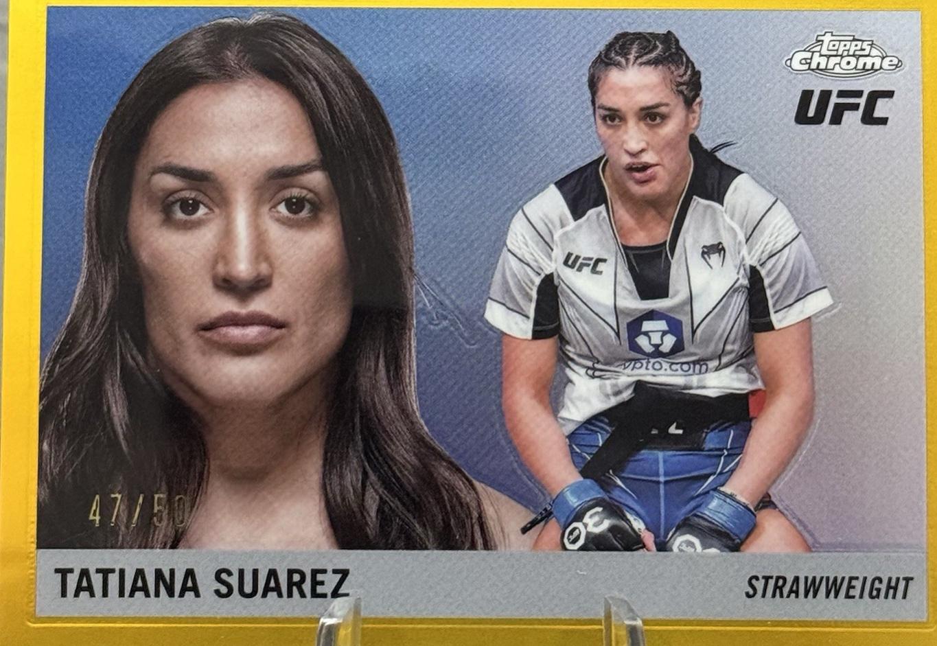 Tatiana Suarez [Gold Refractor] #55T-3