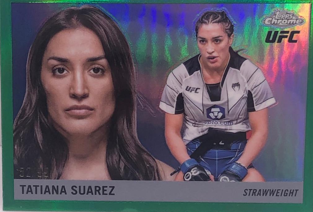 Tatiana Suarez [Green Refractor] #55T-3