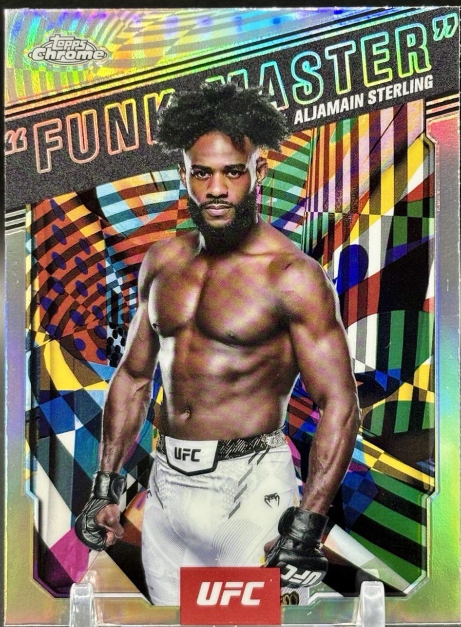 Aljamain Sterling Funk Master [Refractor] #AKA-13