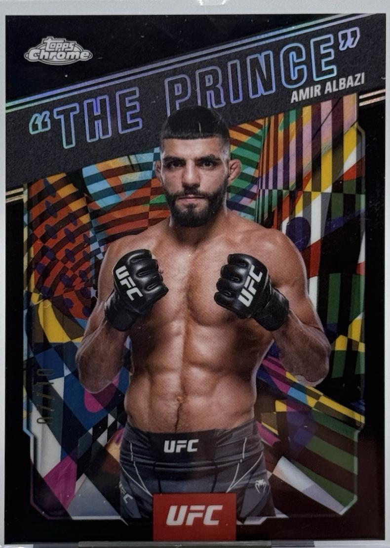 Amir Albazi The Prince [Black Refractor] #AKA-9