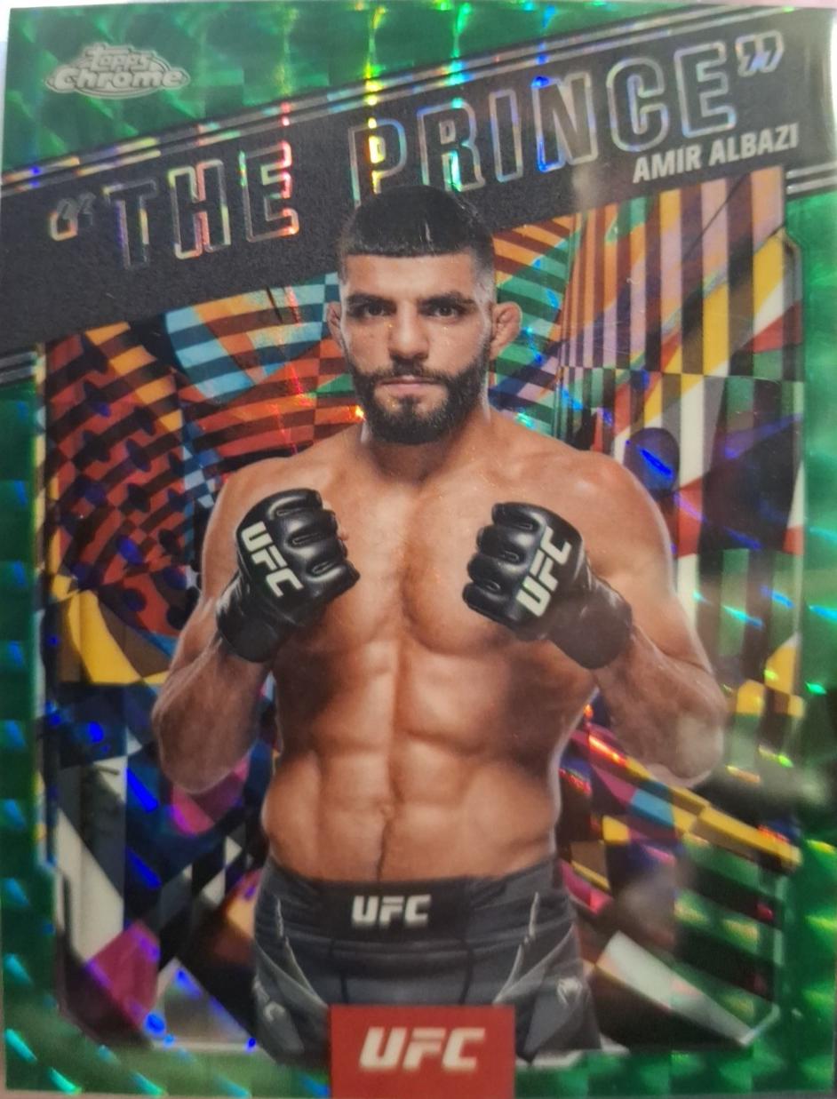 Amir Albazi The Prince [Geometric Green Refractor] #AKA-9