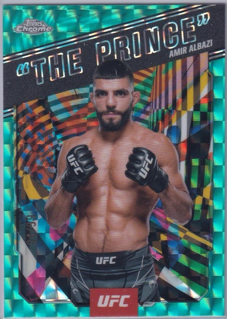 Amir Albazi The Prince [Geometric Purple Refractor] #AKA-9