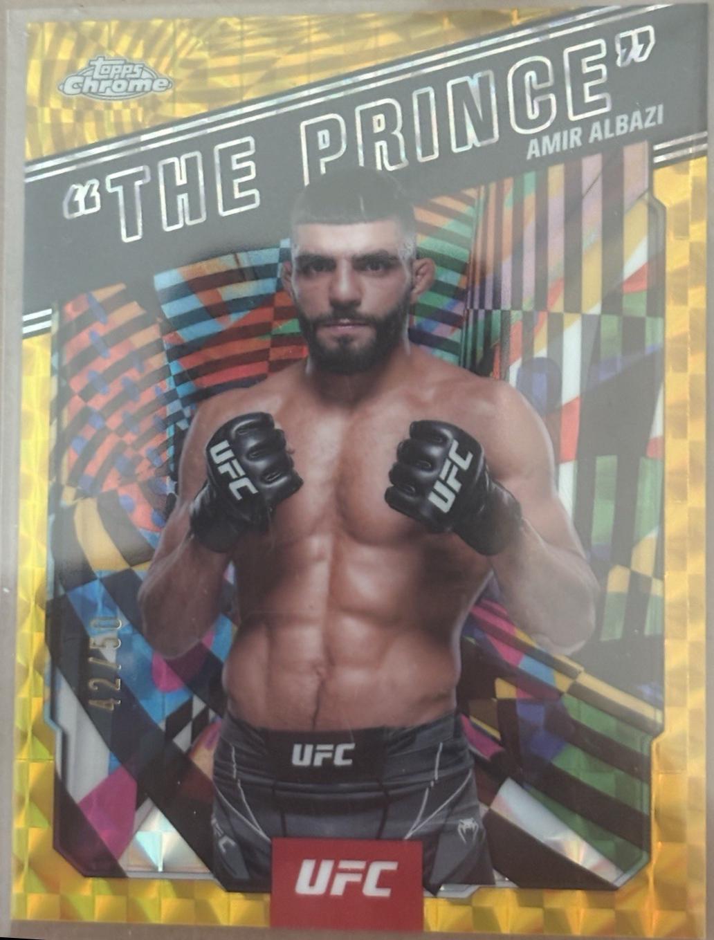 Amir Albazi The Prince [Gold Refractor] #AKA-9