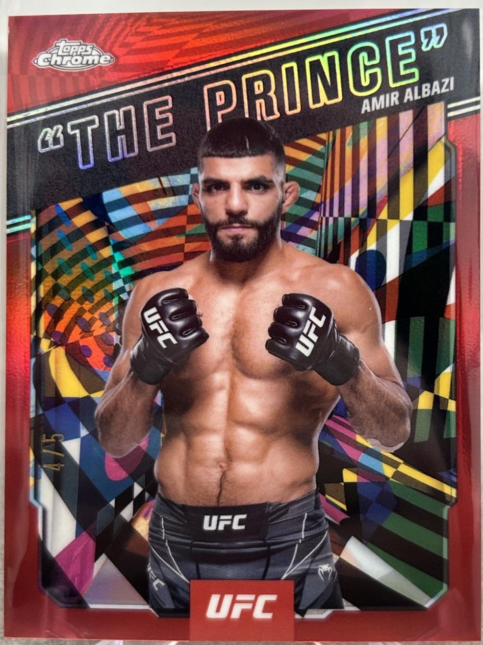 Amir Albazi The Prince [Red Refractor] #AKA-9