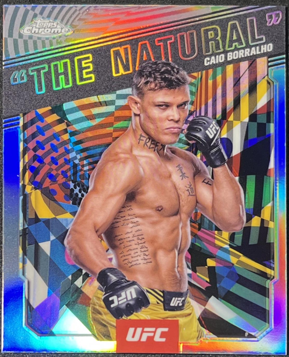 Caio Borralho The Natural [Refractor] #AKA-15