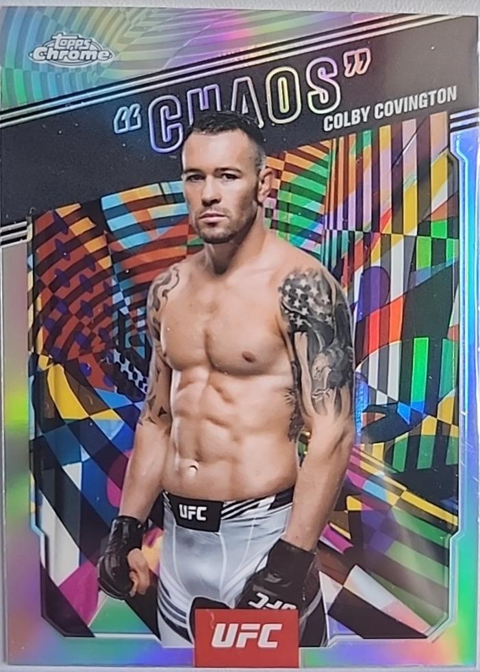 Colby Covington Chaos [Refractor] #AKA-7
