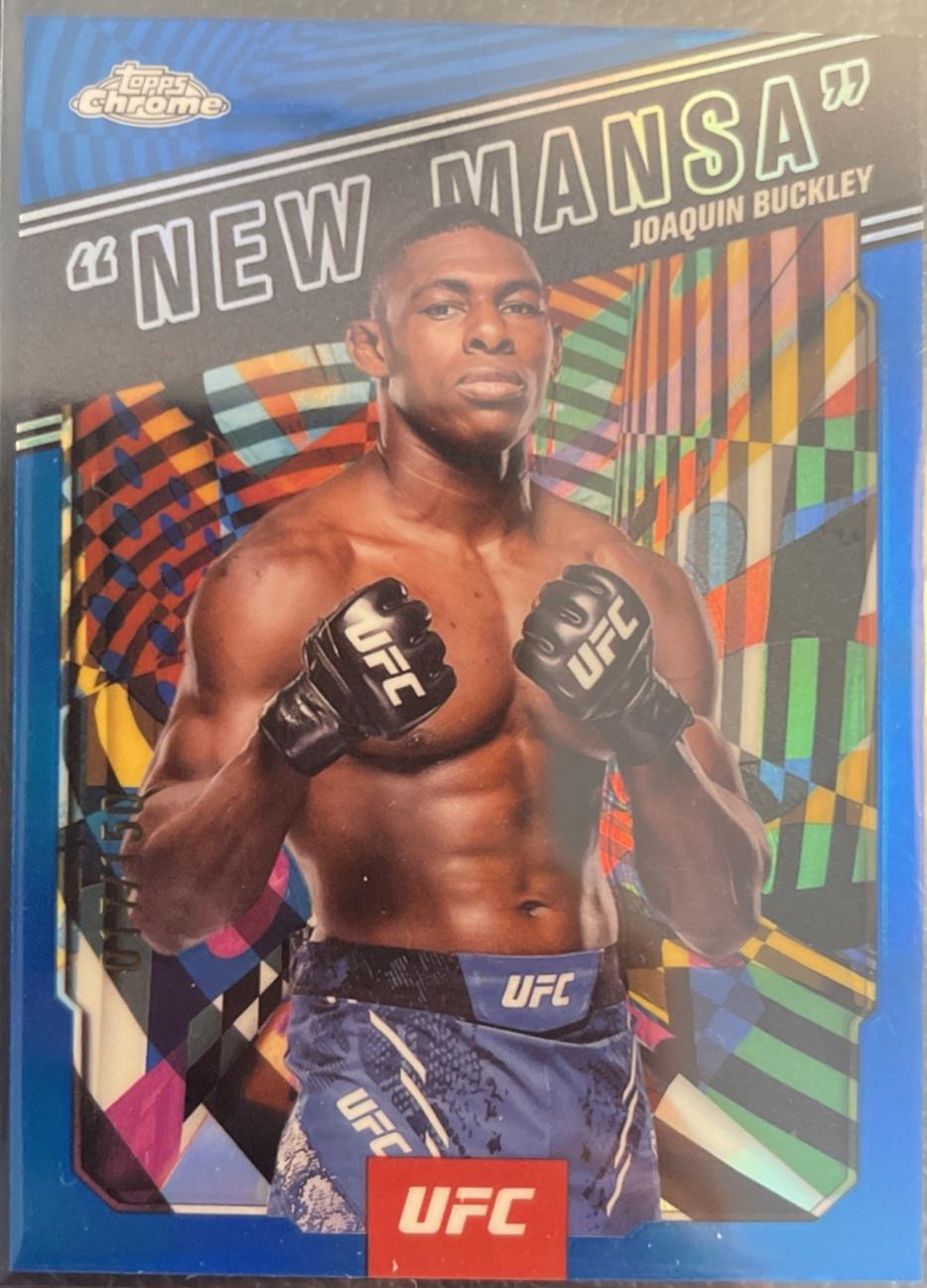 Joaquin Buckley New Mansa [Blue Refractor] #AKA-14