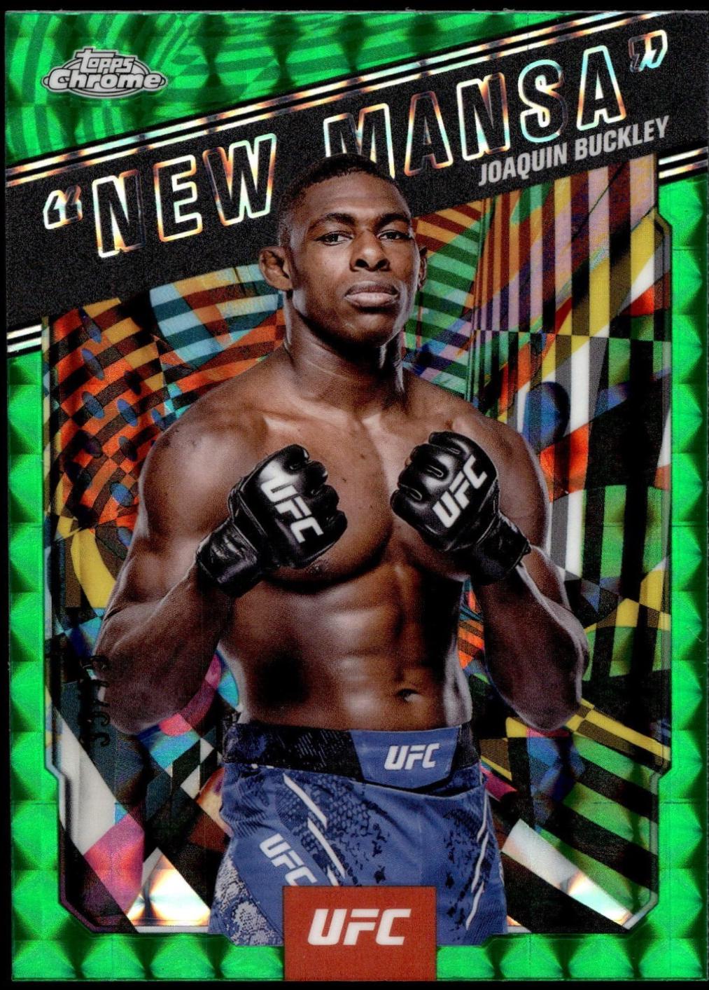 Joaquin Buckley New Mansa [Geometric Green Refractor] #AKA-14