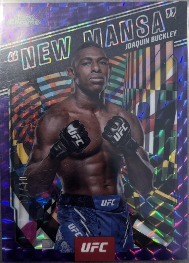 Joaquin Buckley New Mansa [Geometric Purple Refractor] #AKA-14