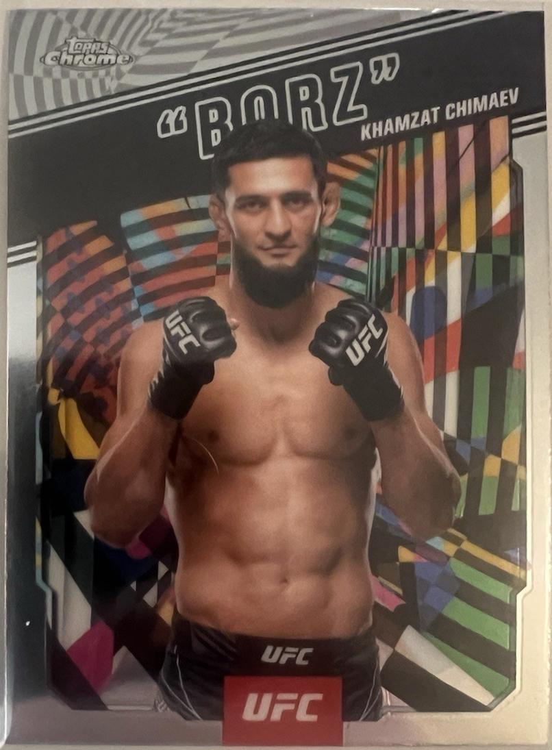 Khamzat Chimaev Borz [Refractor] #AKA-2
