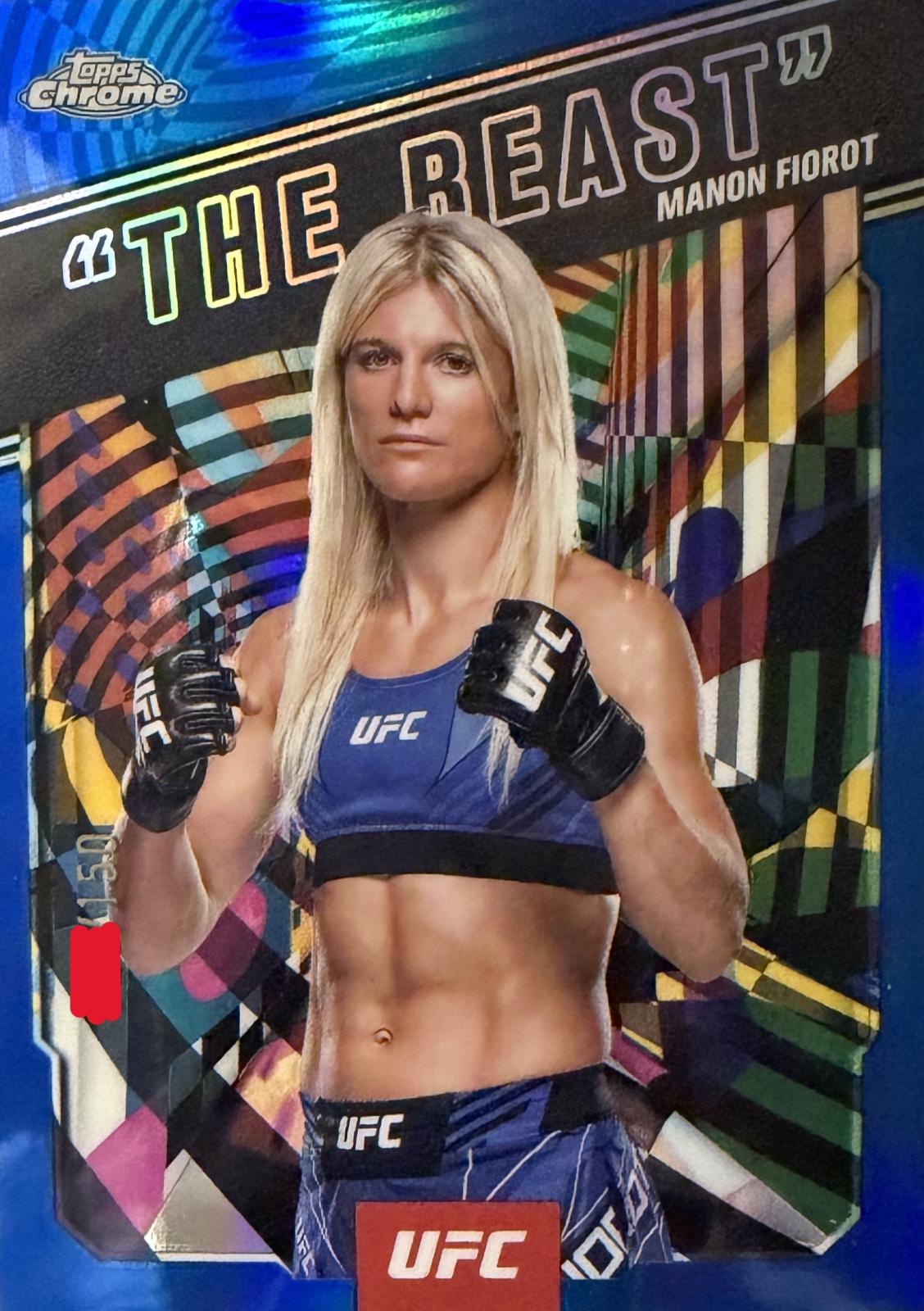 Manon Fiorot The Beast [Blue Refractor] #AKA-10