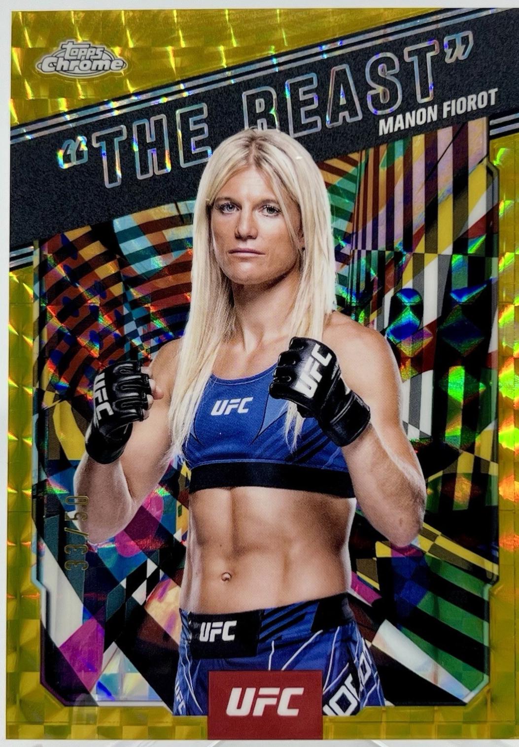 Manon Fiorot The Beast [Geometric Gold Refractor] #AKA-10