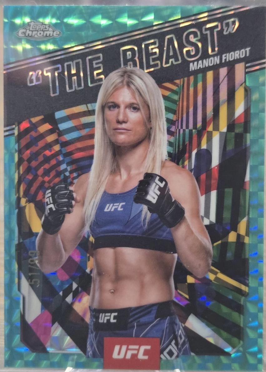 Manon Fiorot The Beast [Geometric Purple Refractor] #AKA-10