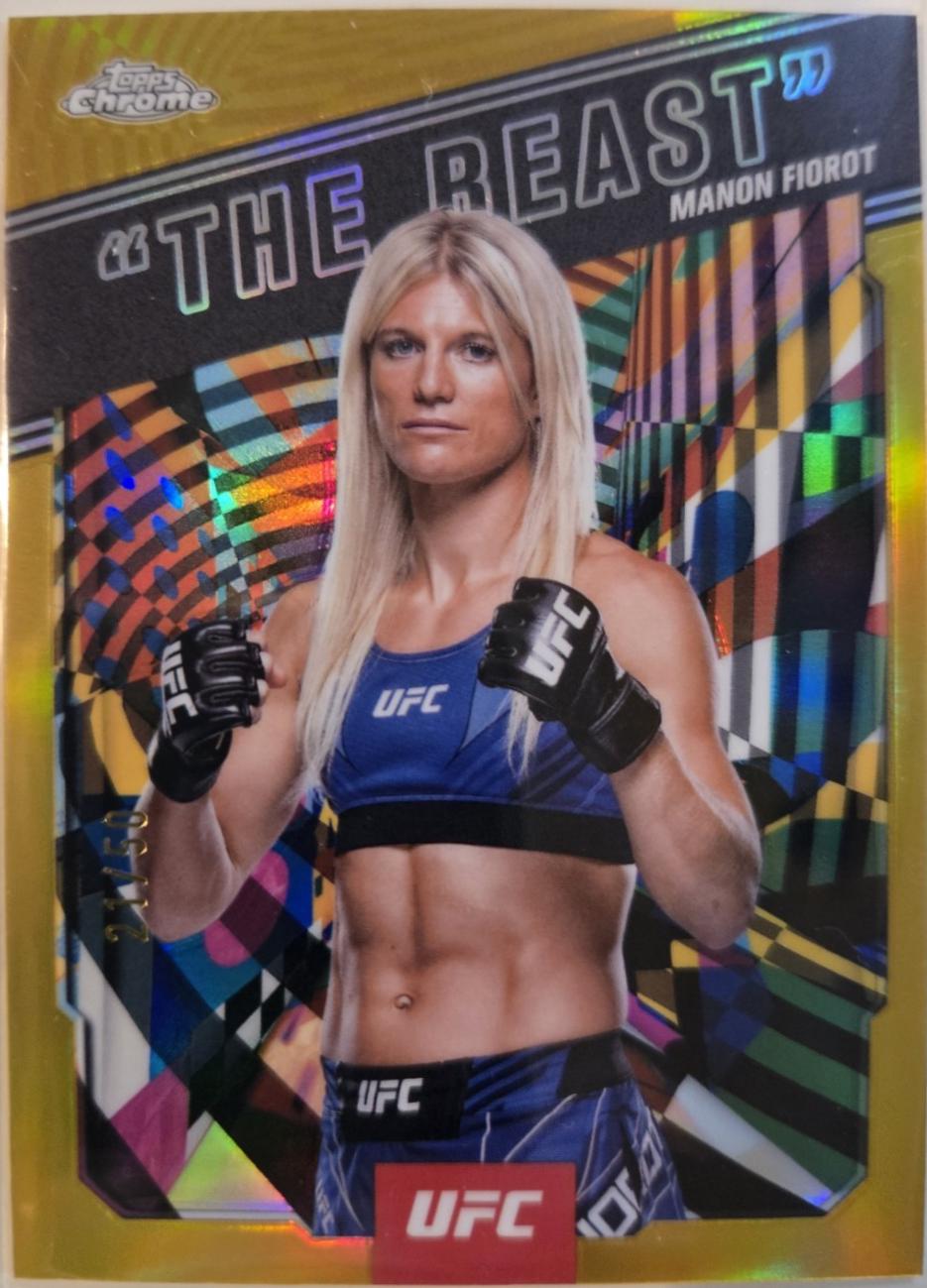 Manon Fiorot The Beast [Gold Refractor] #AKA-10