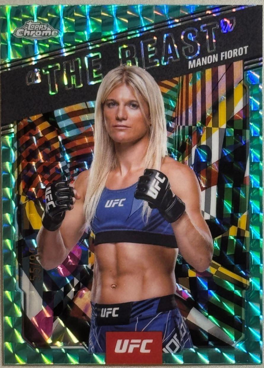 Manon Fiorot The Beast [Green Refractor] #AKA-10