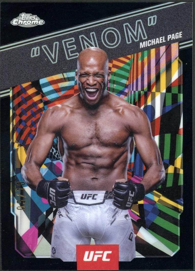 Michael Page Venom [Black Refractor] #AKA-4