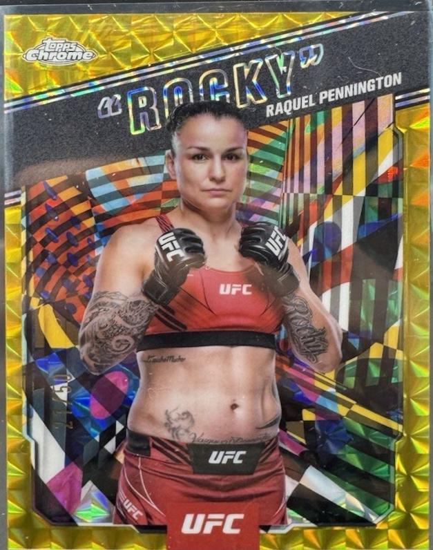 Raquel Pennington Rocky [Geometric Gold Refractor] #AKA-8