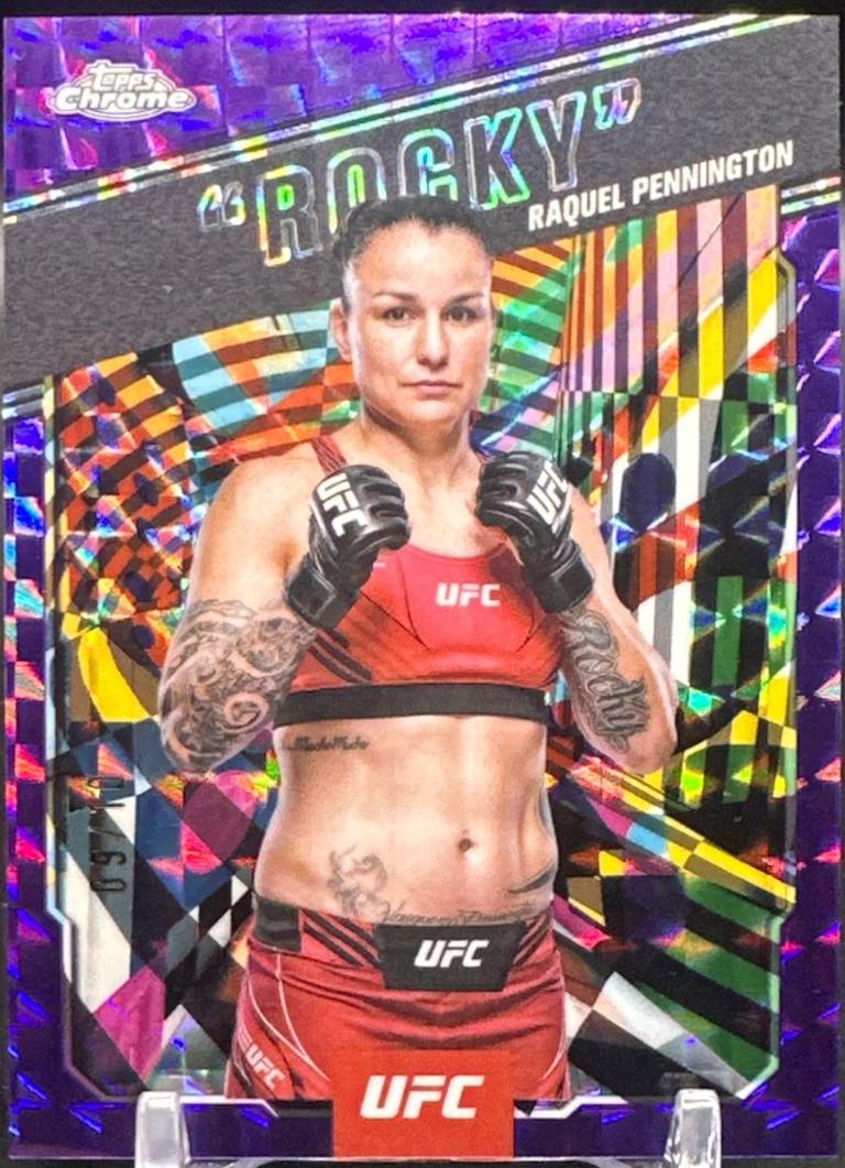 Raquel Pennington Rocky [Geometric Purple Refractor] #AKA-8
