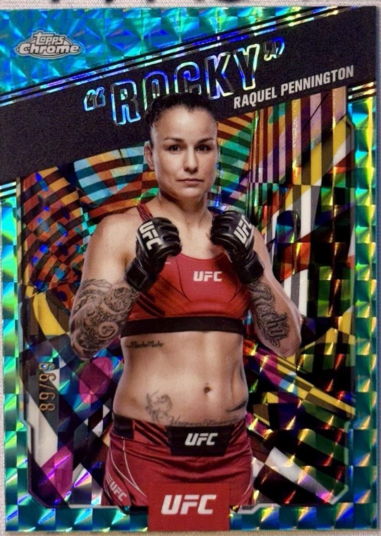 Raquel Pennington Rocky [Green Refractor] #AKA-8