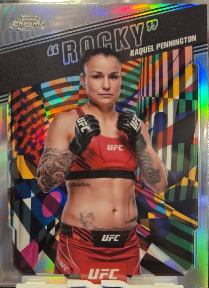 Raquel Pennington Rocky [Refractor] #AKA-8
