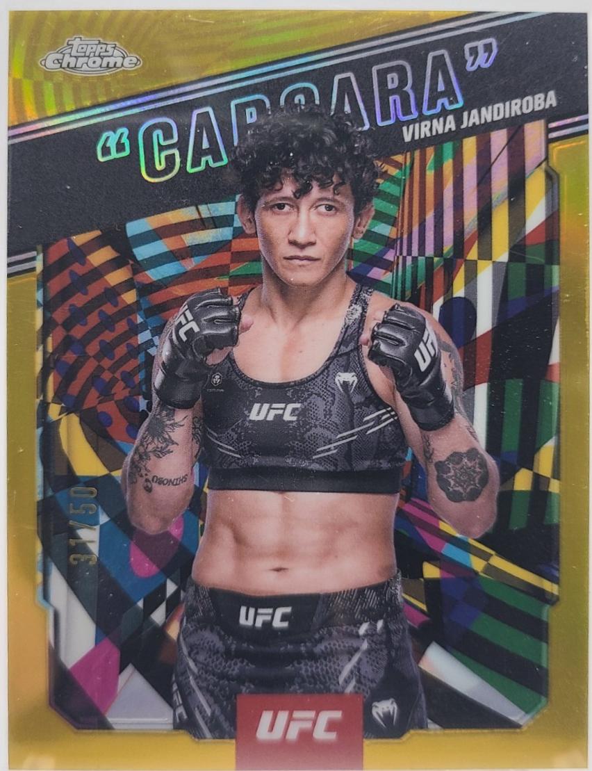 Virna Jandiroba Carcara [Gold Refractor] #AKA-5