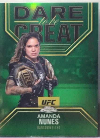 Amanda Nunes [Green Refractor] #DBG-4