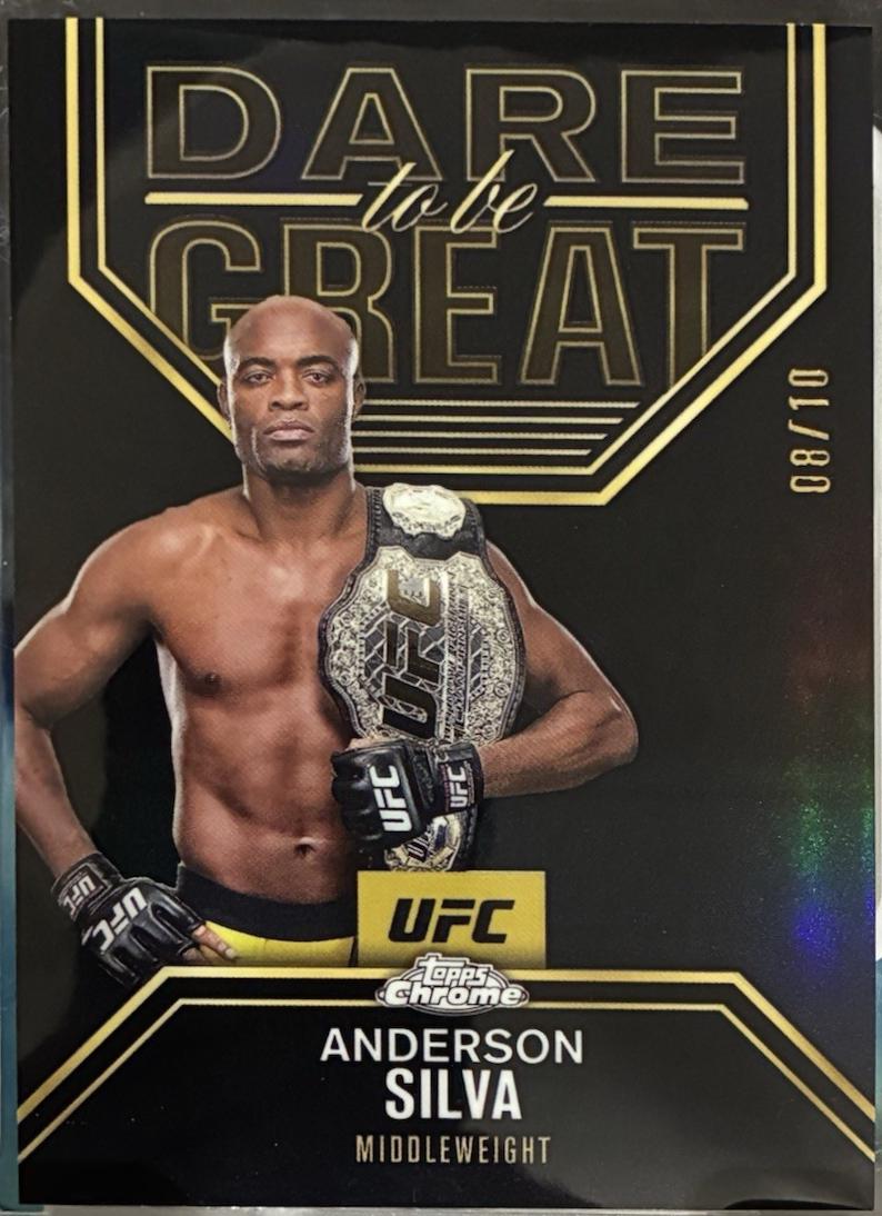 Anderson Silva [Black Refractor] #DBG-1