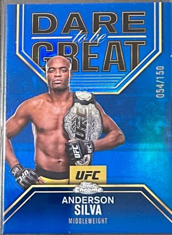 Anderson Silva [Blue Refractor] #DBG-1