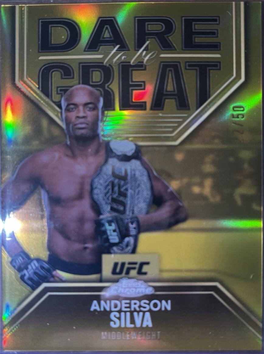 Anderson Silva [Gold Refractor] #DBG-1