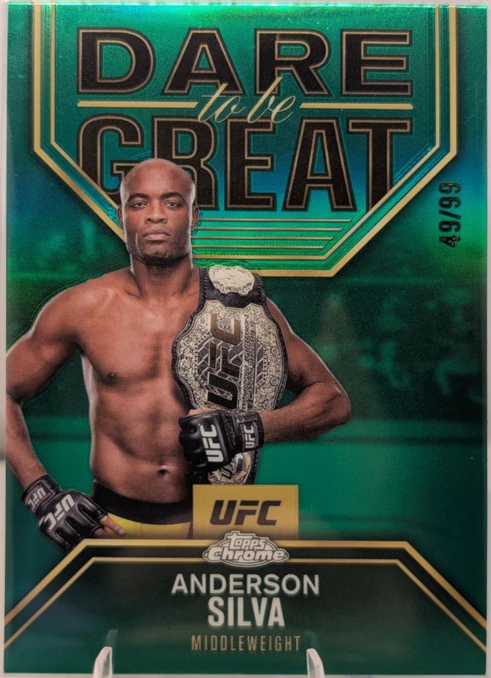 Anderson Silva [Green Refractor] #DBG-1