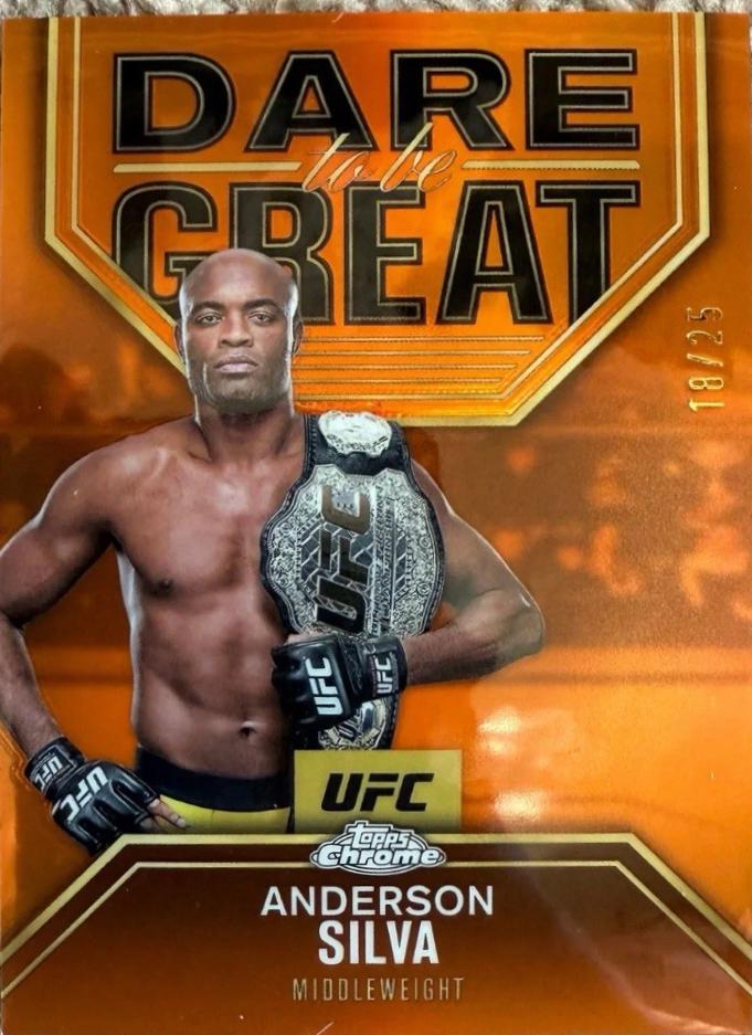 Anderson Silva [Orange Refractor] #DBG-1
