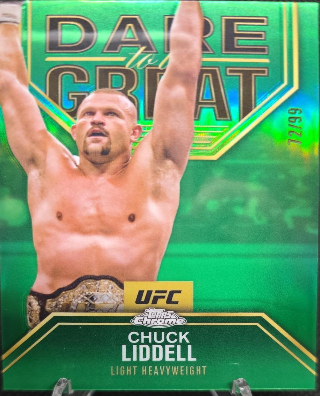 Chuck Liddell [Green Refractor] #DBG-3